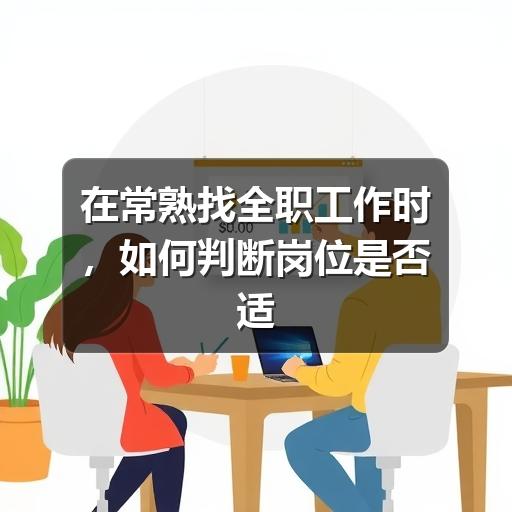 在常熟找全职工作时,如何判断岗位是否适合自己(图2) 在常熟找全职工作时,如何判断岗位是否适合自己