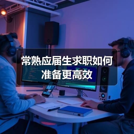 常熟应届生求职如何准备更高效(图2) 常熟应届生求职如何准备更高效