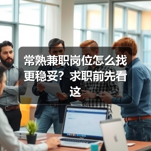 常熟兼职岗位怎么找更稳妥?求职前先看这份筛选指南(图1) 常熟兼职岗位怎么找更稳妥?求职前先看这份筛选指南